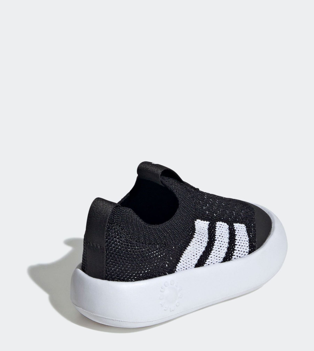 adidas Black Bubblecomfy Slip On Infant Trainers