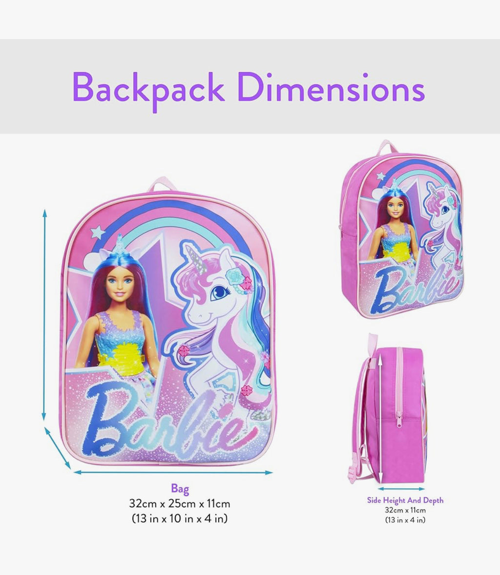 Barbie Backpack 14 inch