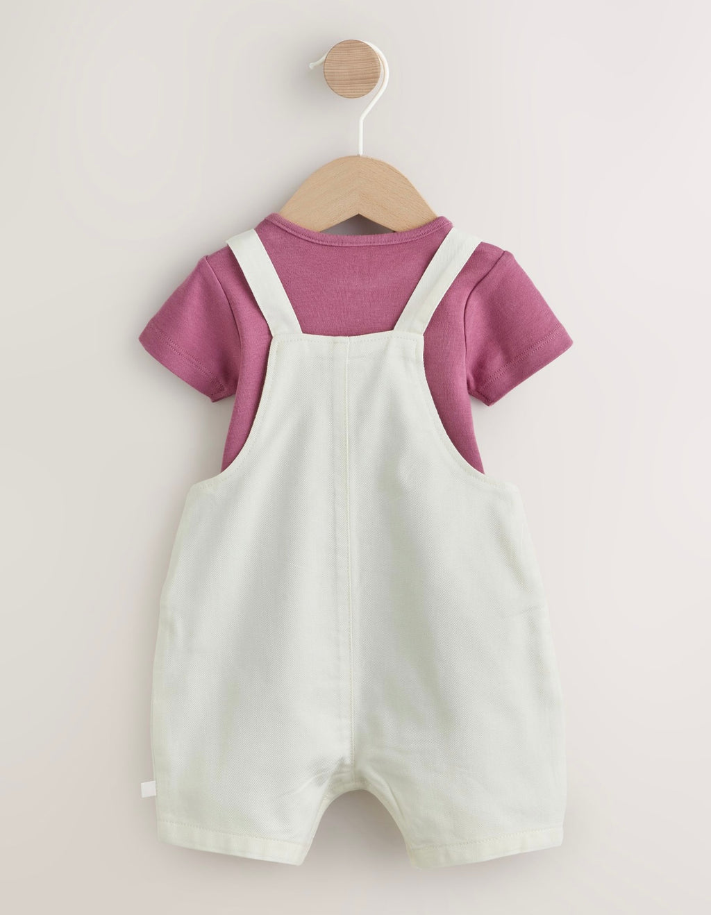 Embroidered Minnie Mouse Baby
Dungaree Set