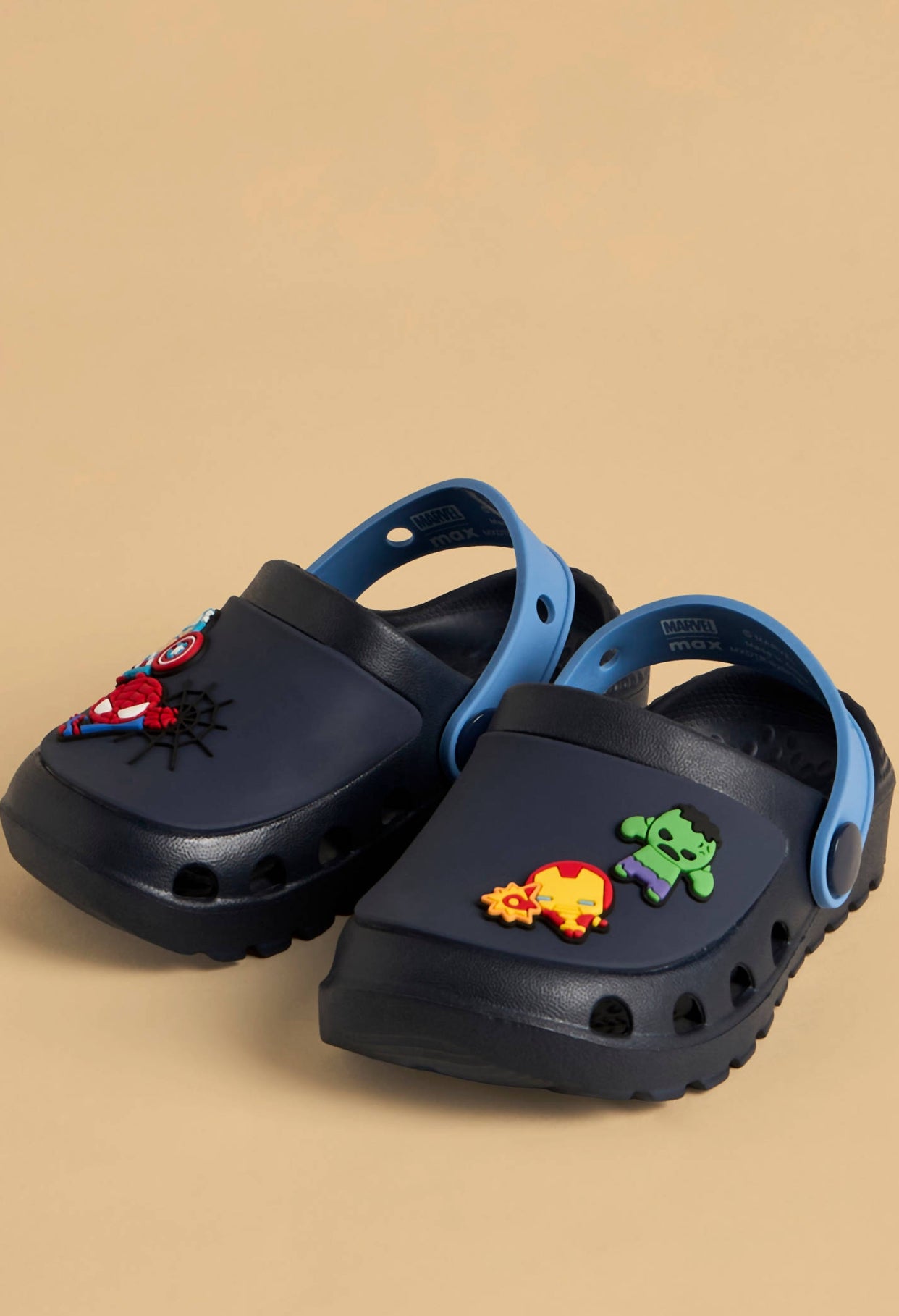 Avengers Applique Clogs with Backstrap