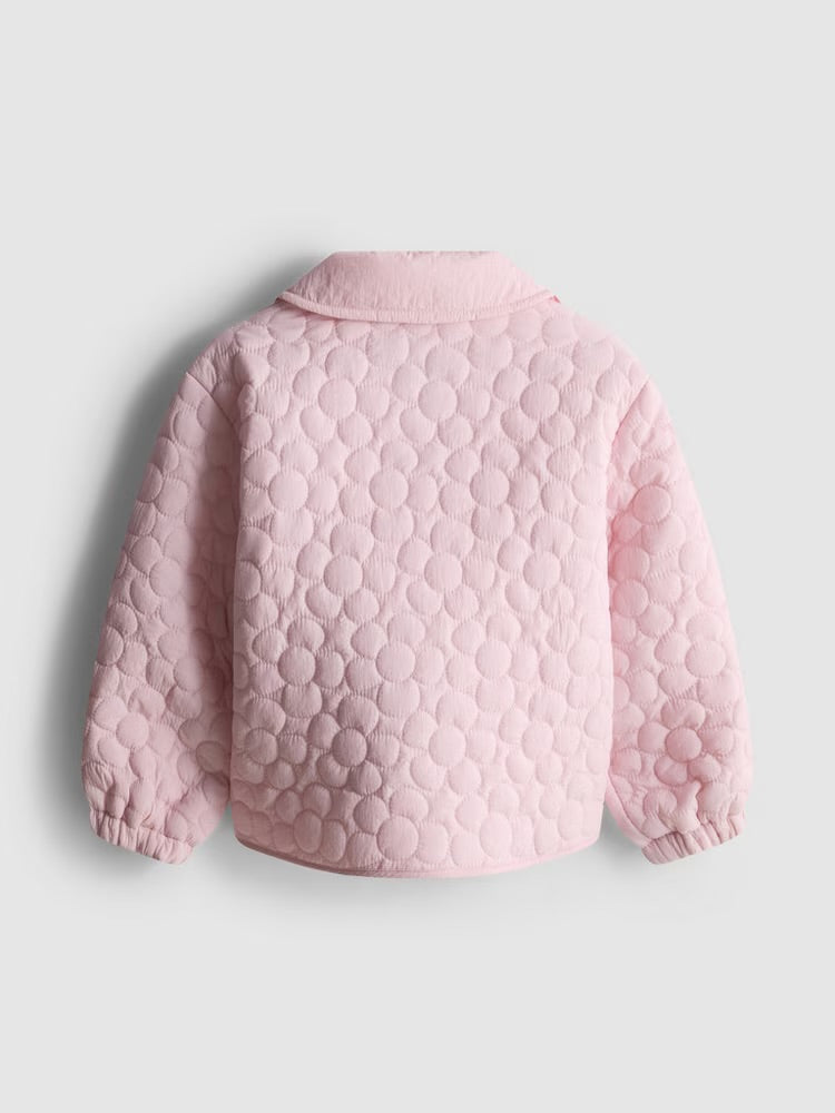 Quilted Zip-Up Jacket