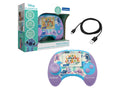 LEXIBOOK, Disney Stitch Power Console® - Educational bilingual game console with 100 activities in English/French
