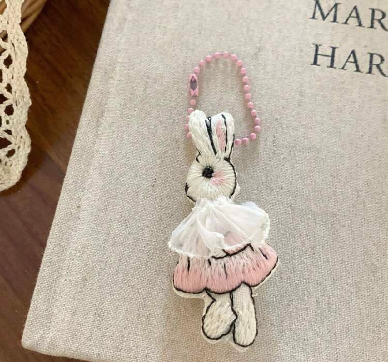 1pc Cute Bunny Bag chain (immediate)