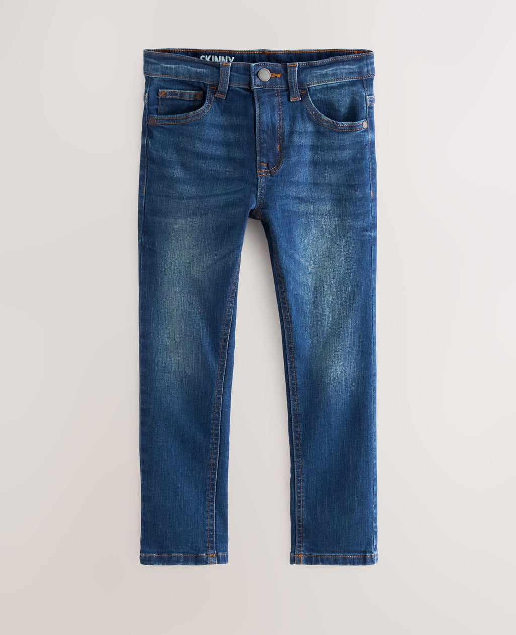 Blue Skinny Fit Stretch Jeans