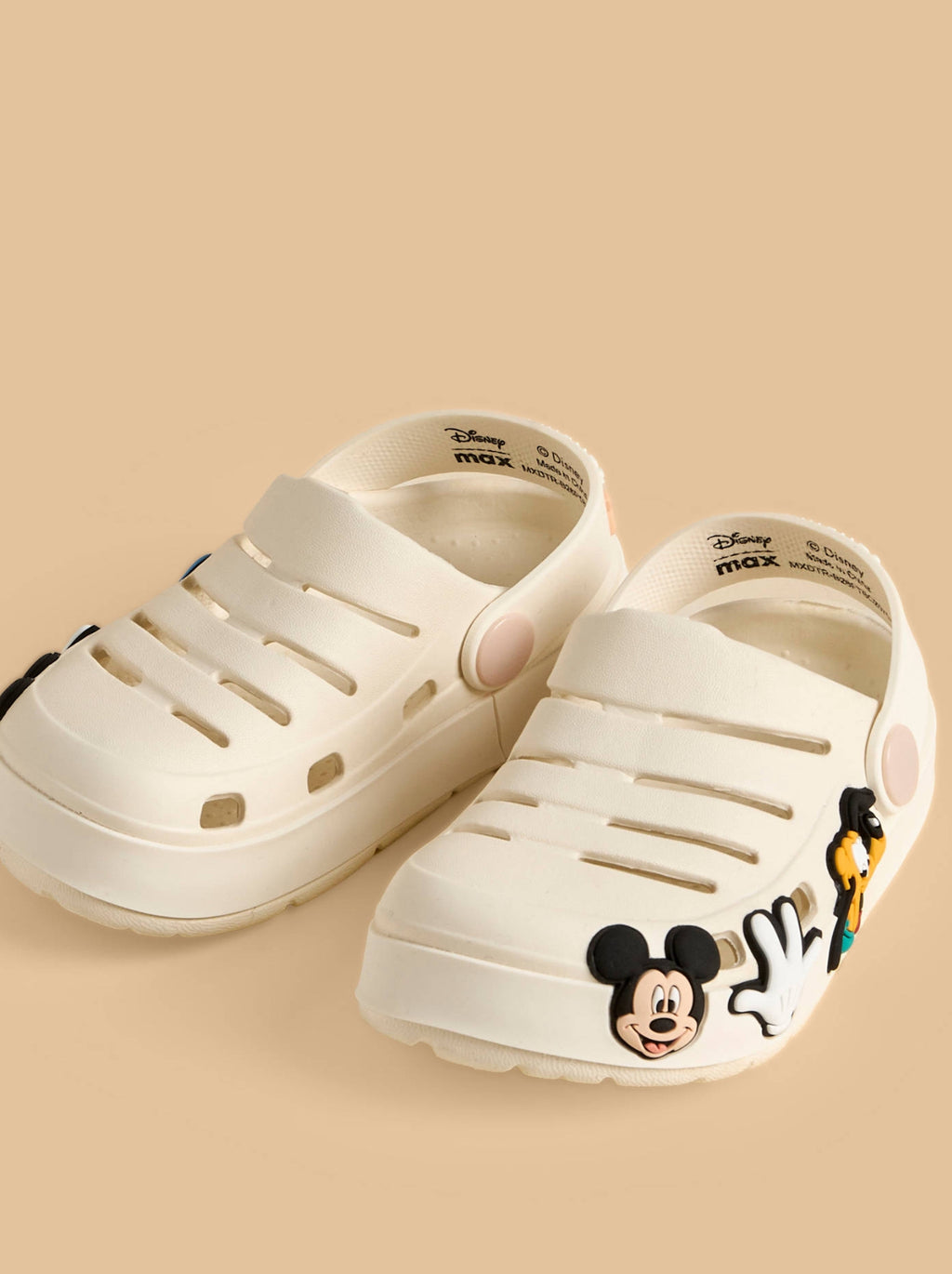Mickey Mouse and Friends Embossed Clogs with Backstrap