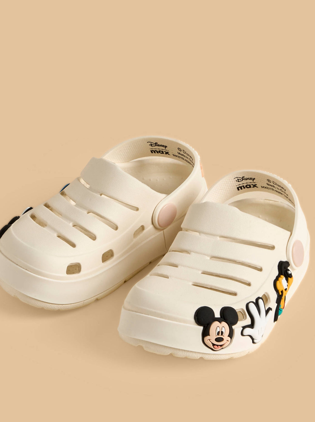 Mickey Mouse and Friends Embossed Clogs with Backstrap