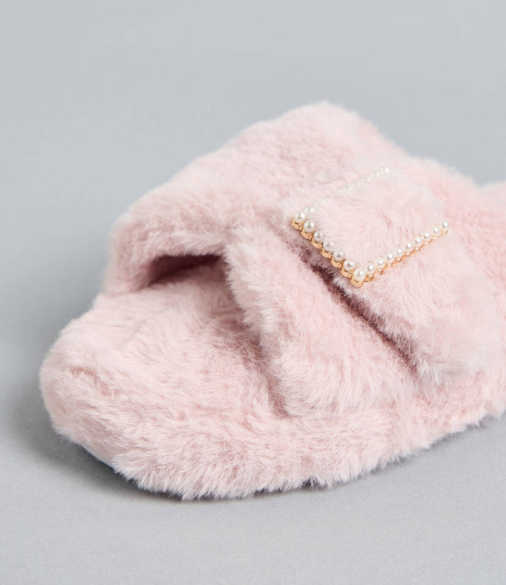 Plush Bedroom Slippers