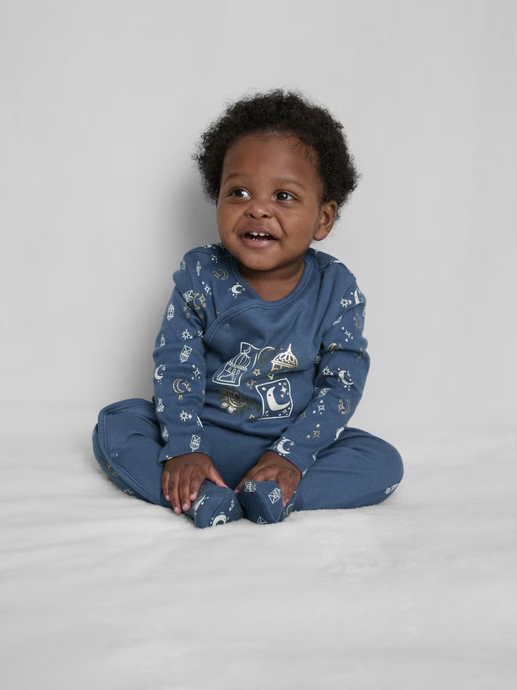 Baby's Eid Family Matching Sleepsuit