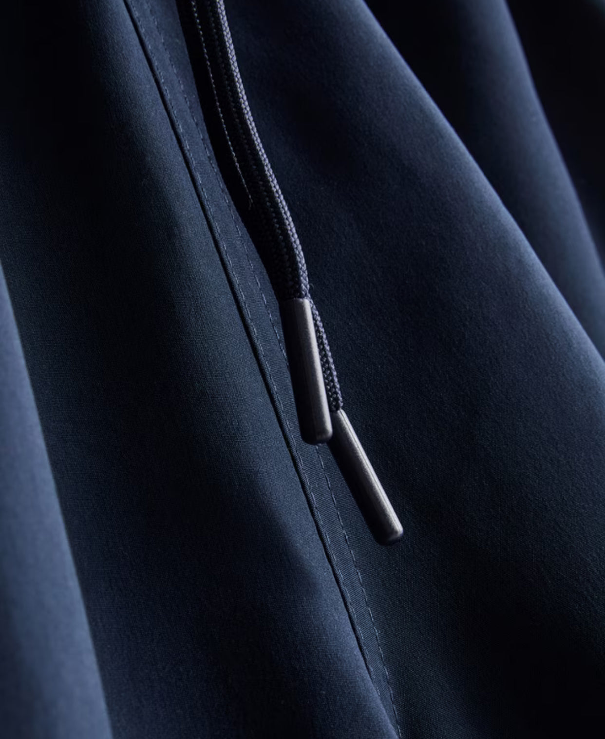 A pair of essential shorts with drawstring waistlines