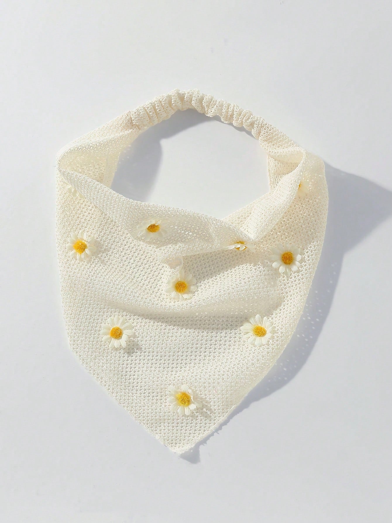 1pc Knitted Triangle Scarf Headband