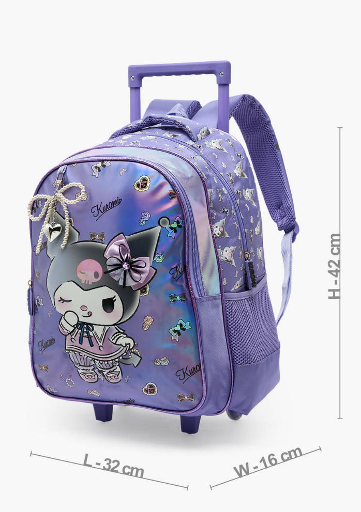 Kuromi Trolley Bag - 16 inch