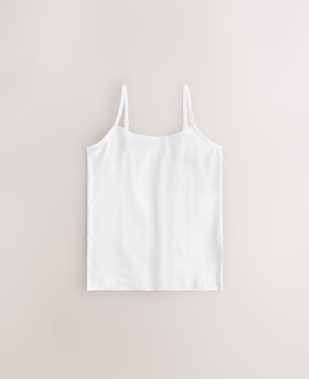 White 5 Pack Cami Vest