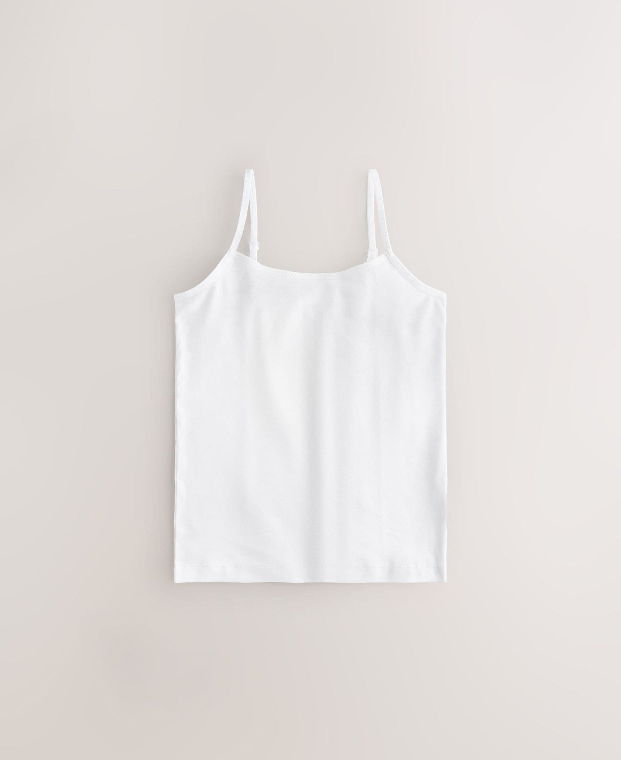 White 5 Pack Cami Vest