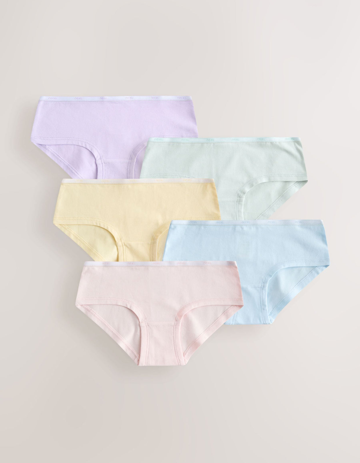 Pink/Green Hipster Briefs 5 Pack