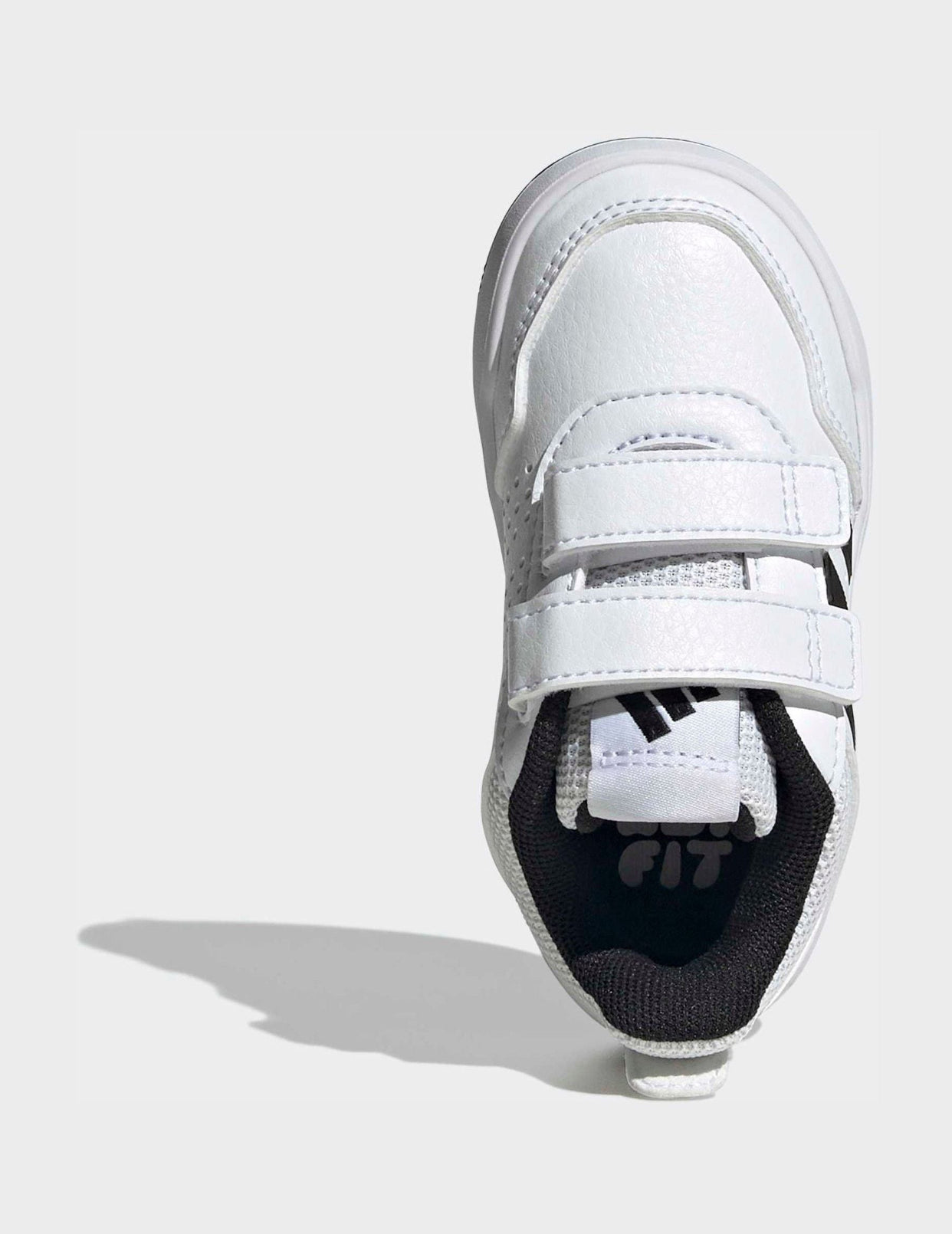 adidas White/Black Hook and Loop Tensaur Sport 3.0 Infant Trainers