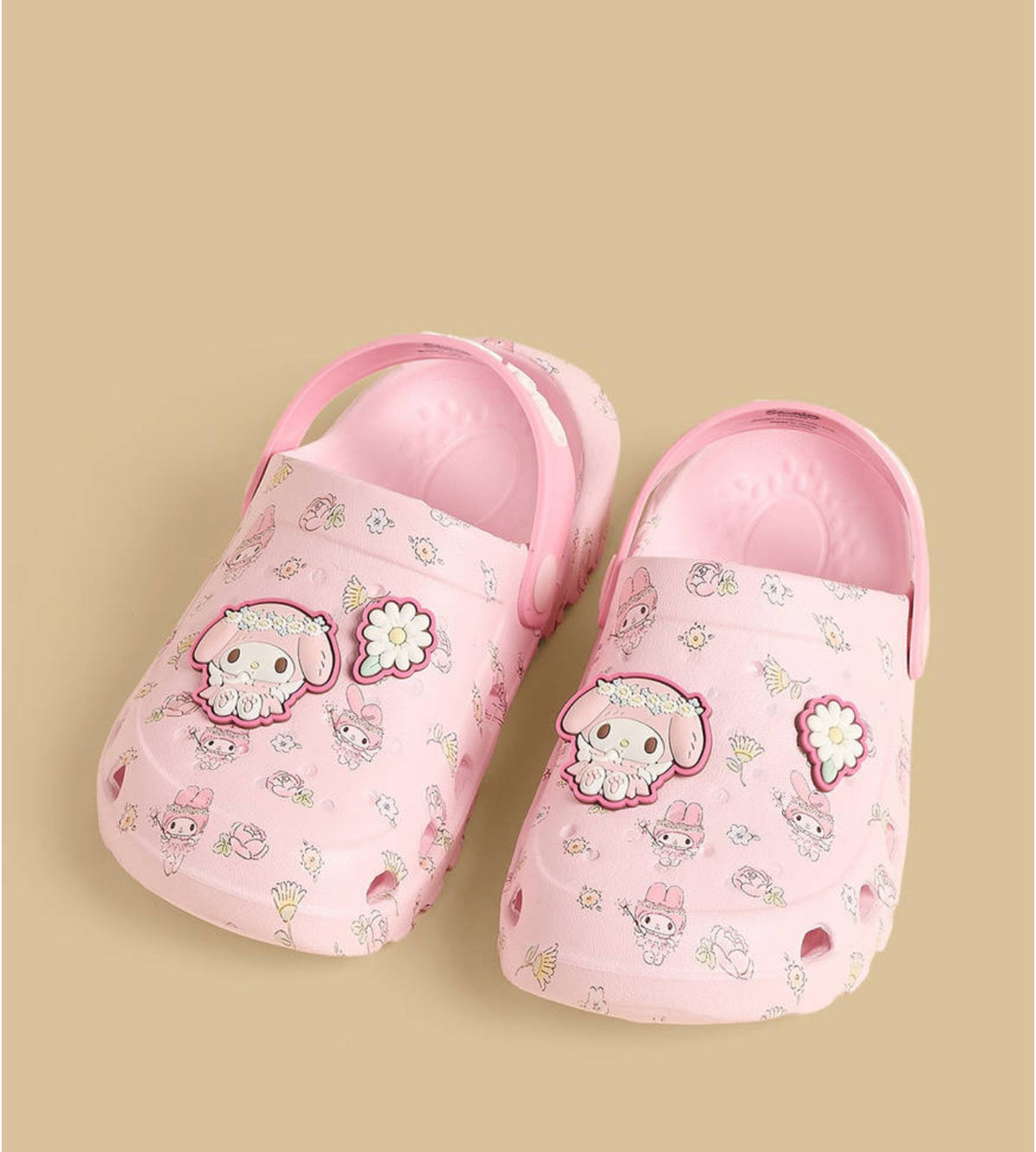 My Melody Accent Clogs with Backstrap