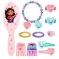 Gabby's Dollhouse 11pcs Girls Kids Hair Accessories Clips Comb Bands and Beauty Set
