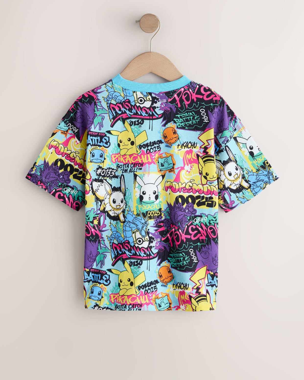 Blue/Multi Pokémon Short Sleeve T-Shirt