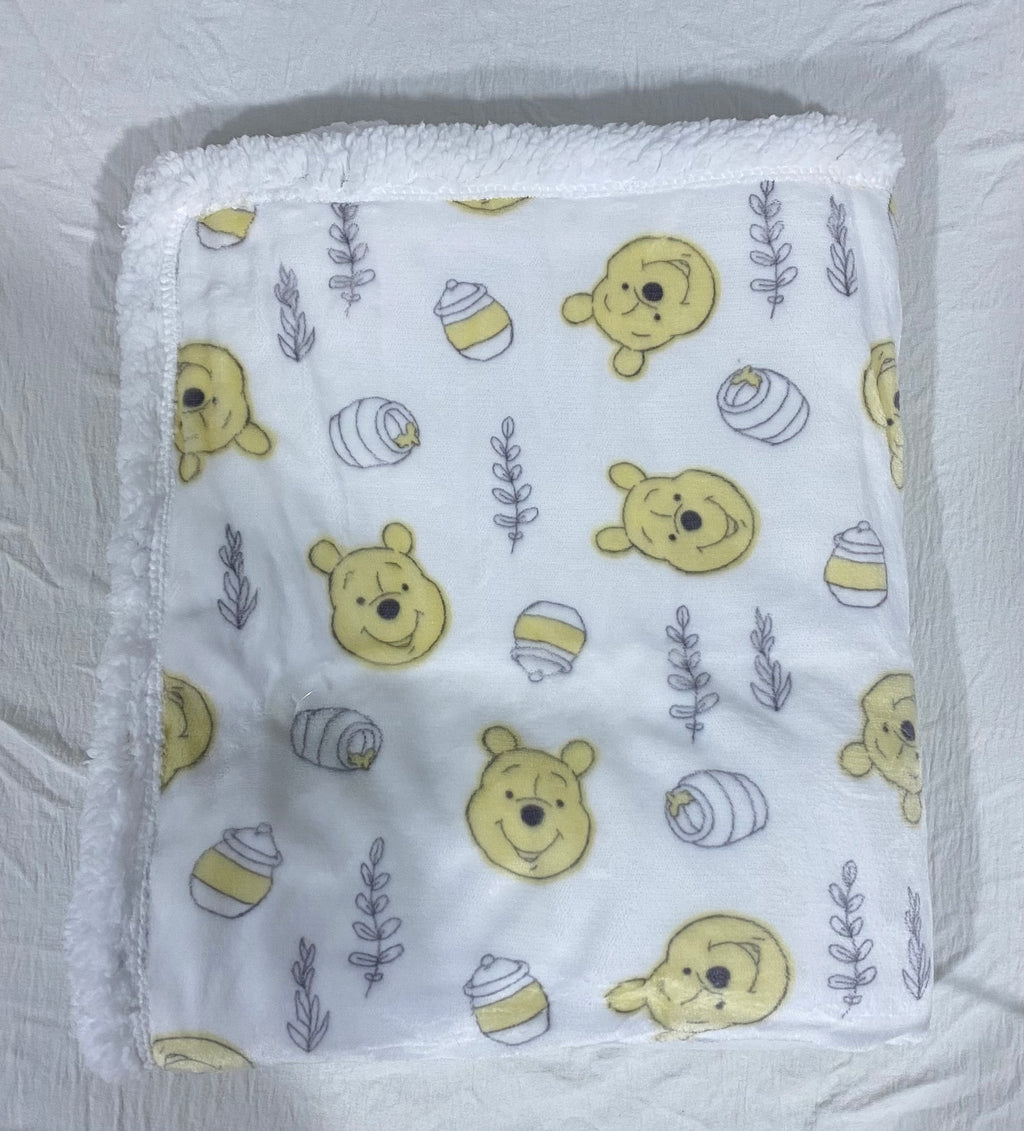 Winnie The Pooh Baby Blanket (immediate)