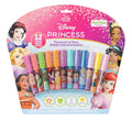 Disney Princess 12 Piece Plant Based Lip Gloss
