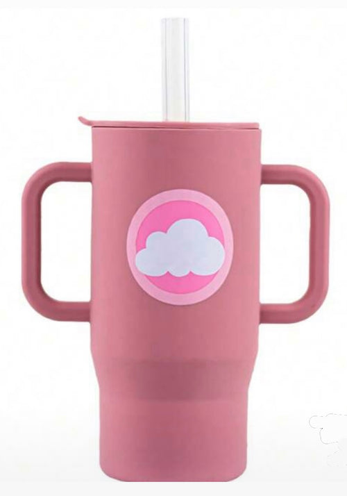 210ml Colorful & Cute Silicone Baby Learning Cup