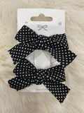 2pcs bow hair clips