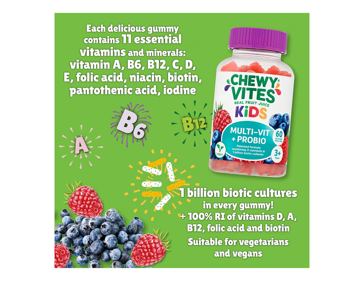 Chewy Vites Kids Multi-Vit + Probio