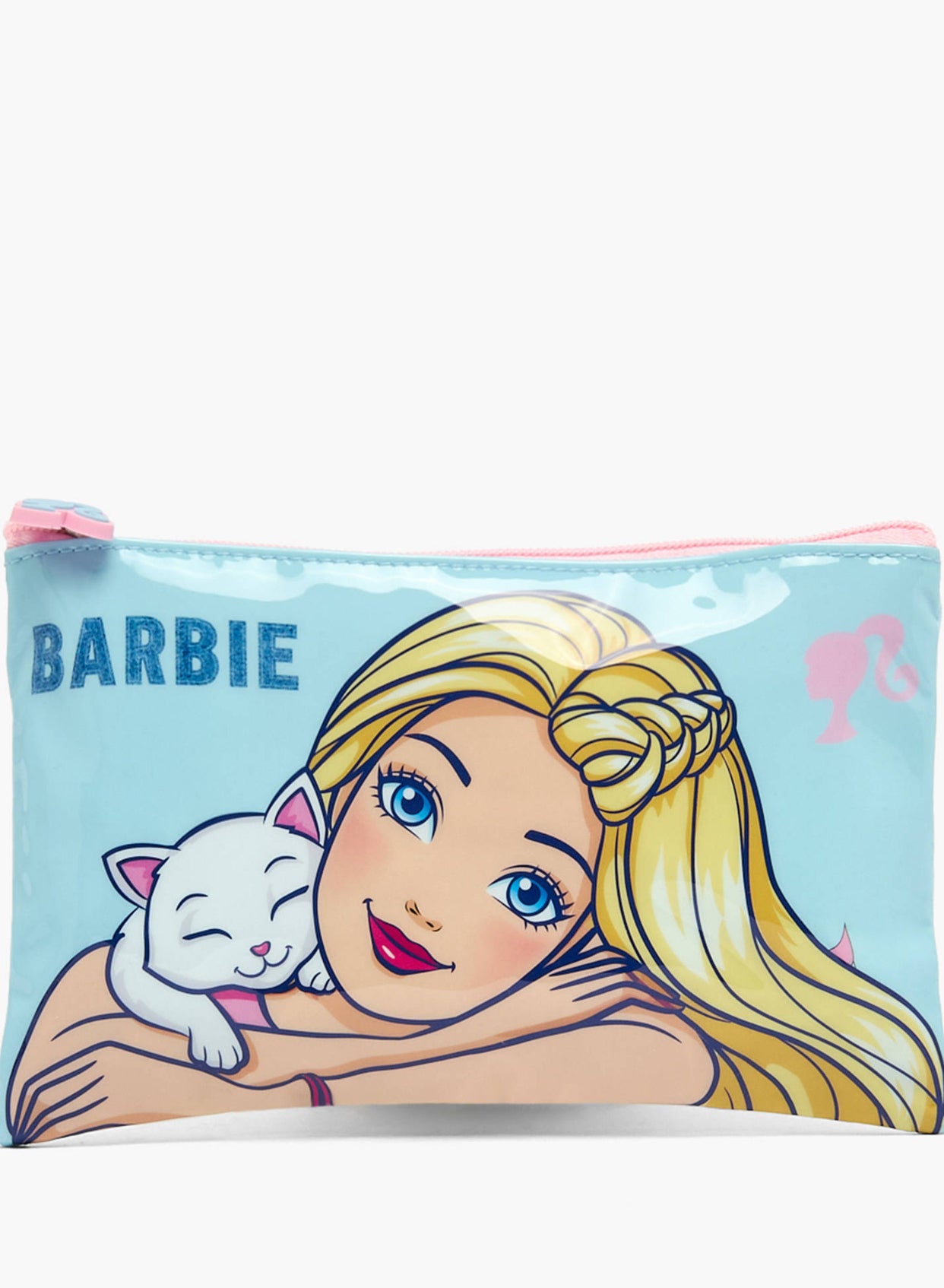 Barbie Print 5-Piece School Trolley Bag Set 16 inch