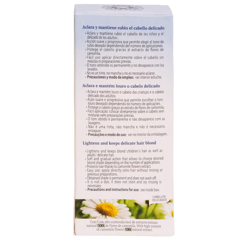 Camomila Intea - Children's Lotion for Natural Blonde Hair - Organic Natural Extract from Chamomile - 100 ml
