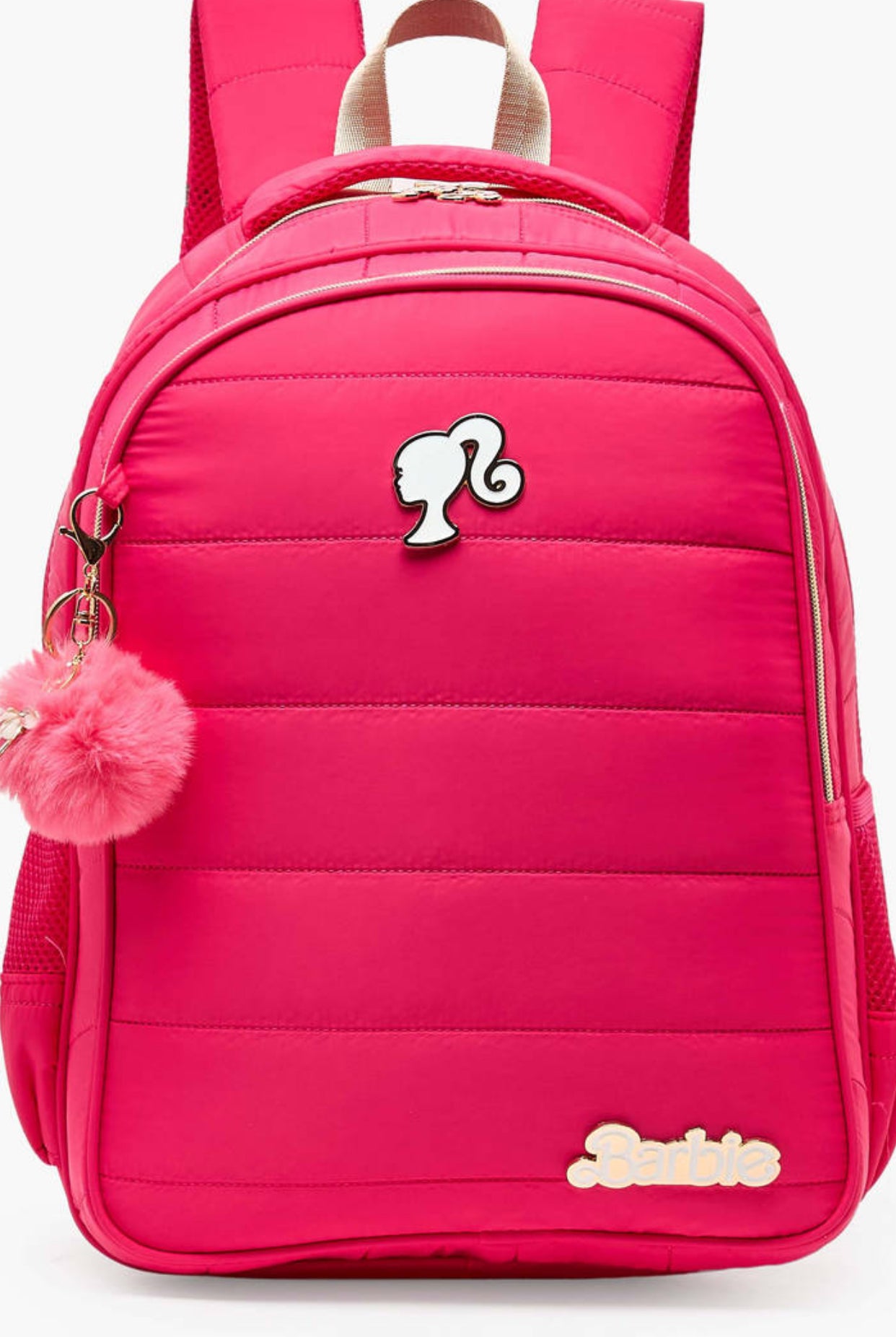 Barbie Textured Backpack - 17 inches