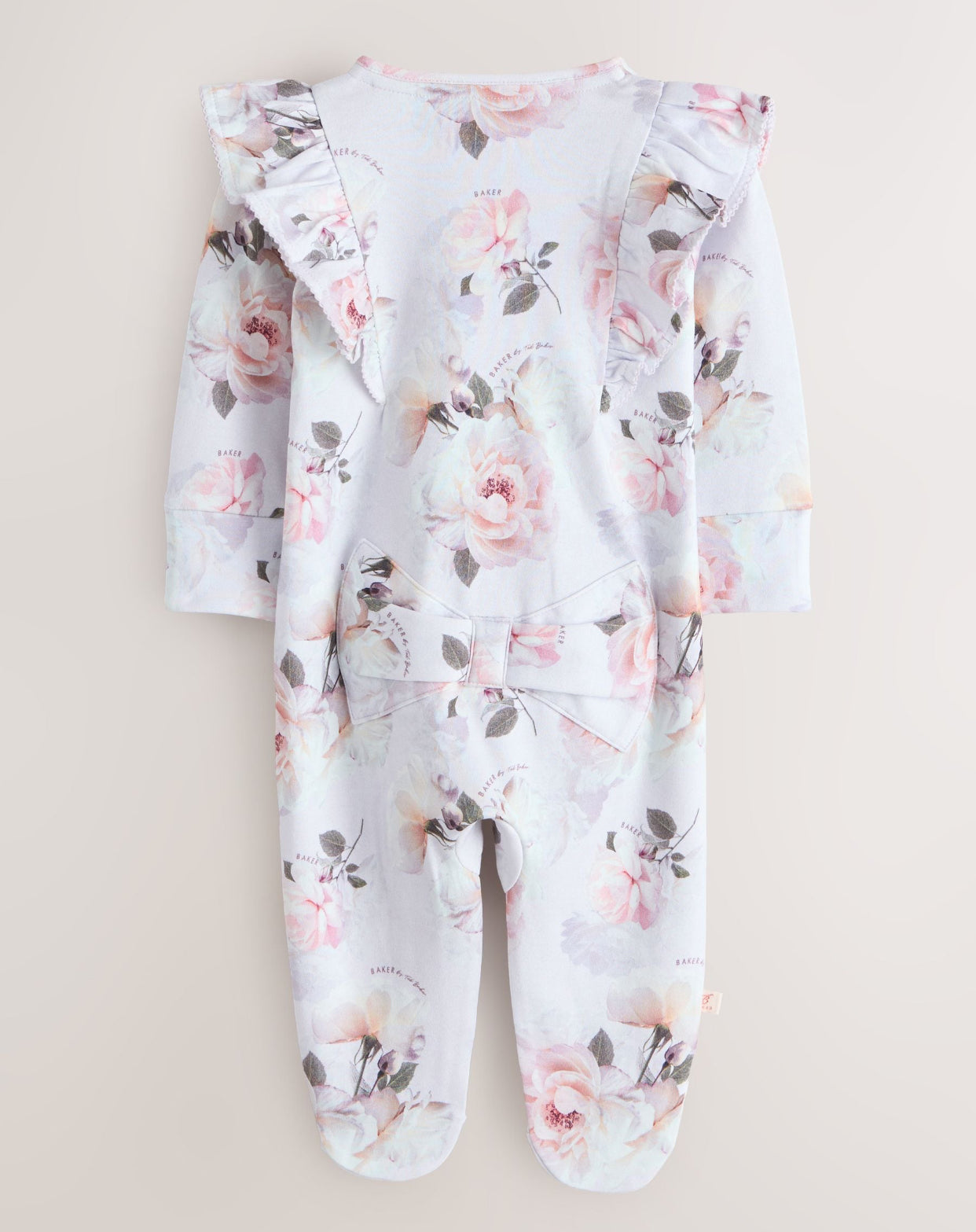 Baker by Ted Baker 2 Piece Frill Sleepsuit
