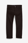Black Regular Fit Stretch Jeans