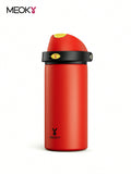 Meoky 530 ml Vacuum Insulated Water Bottle With 2-In-1 Straw And Spout Lid