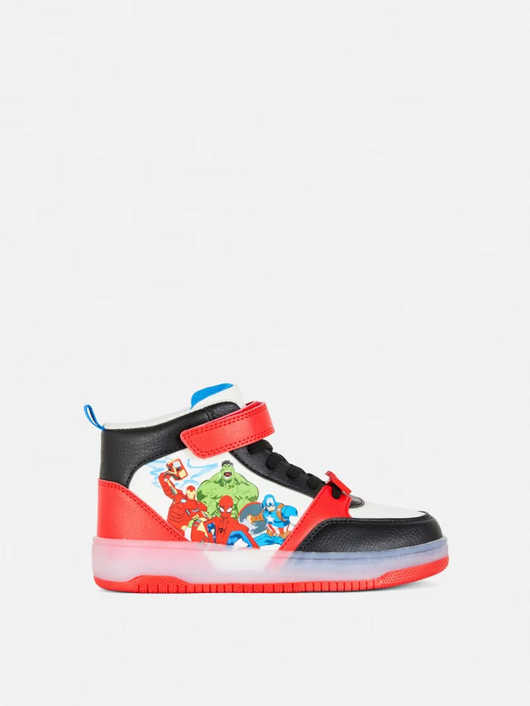 MARVEL Light Up High-Top Trainers