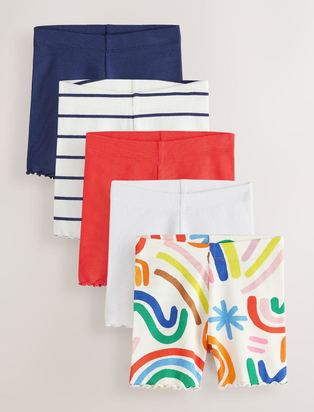Rainbow Cycle Shorts 5 Pack