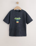 Black Washed Aliens Toy Story T-Shirt