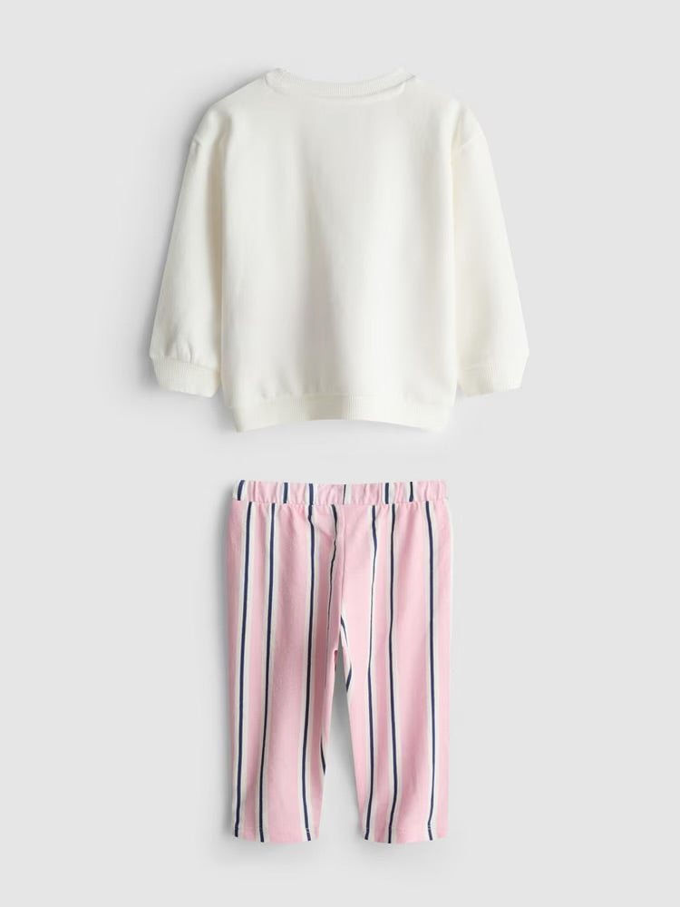 Sweatshirt and Trousers Set (immediate)