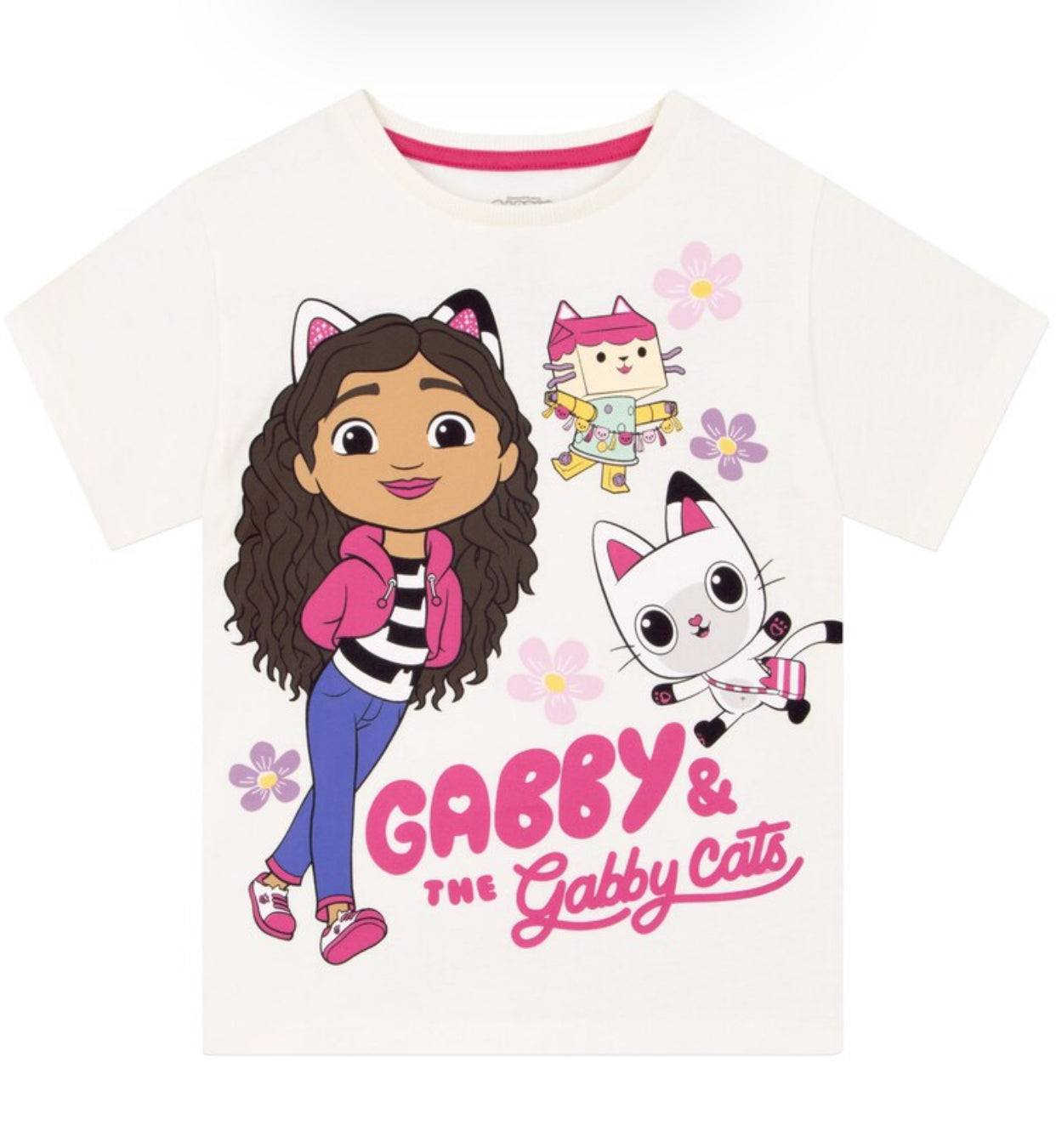 Character Pink Gabby's Dollhouse 3 Pack T-Shirts