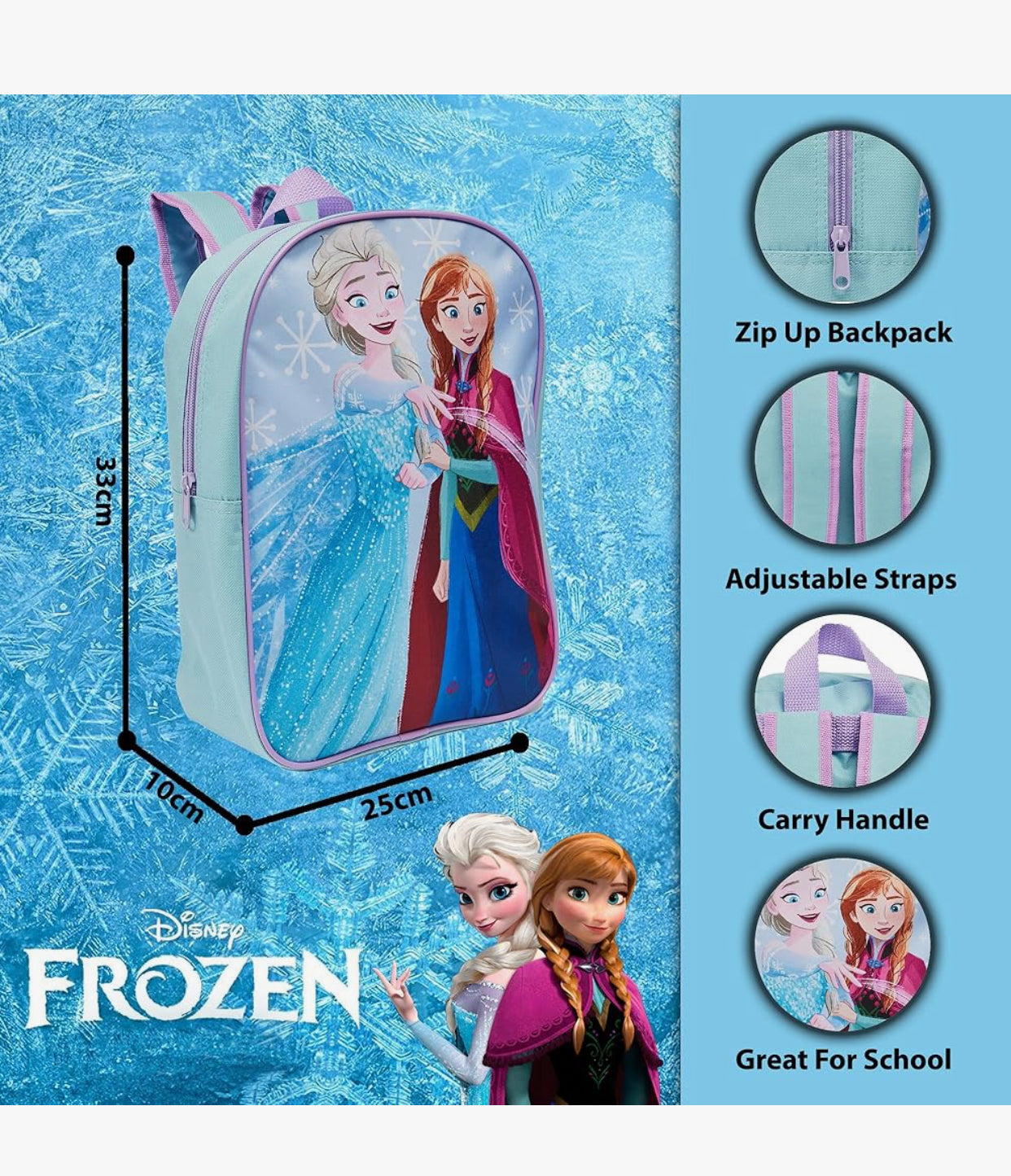 Frozen Backpack 14 inch