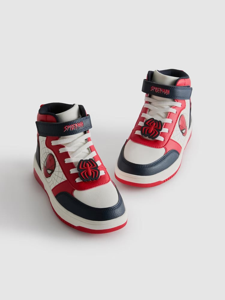 MARVEL Spider-Man Light Up High-Top Trainers