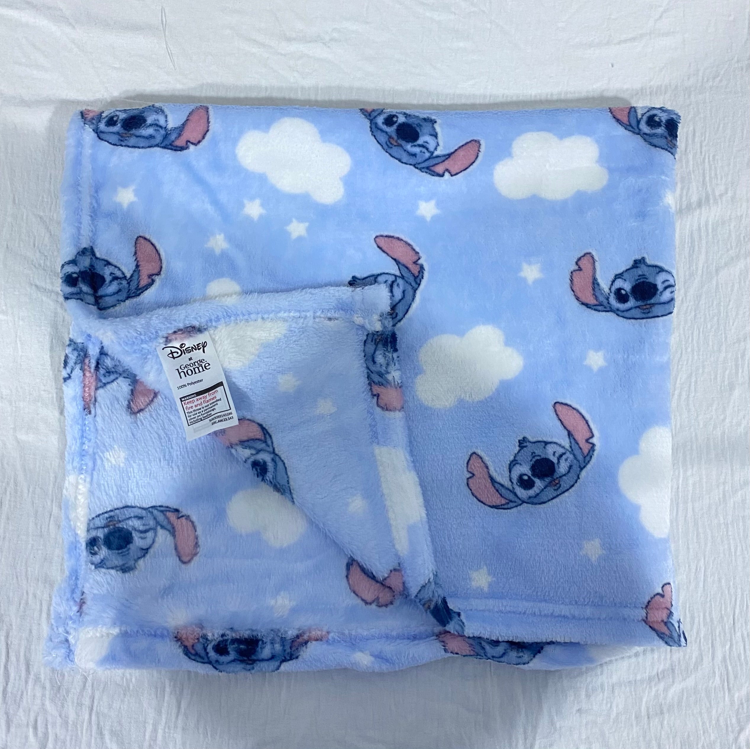 Stitch Baby Blanket (immediate)