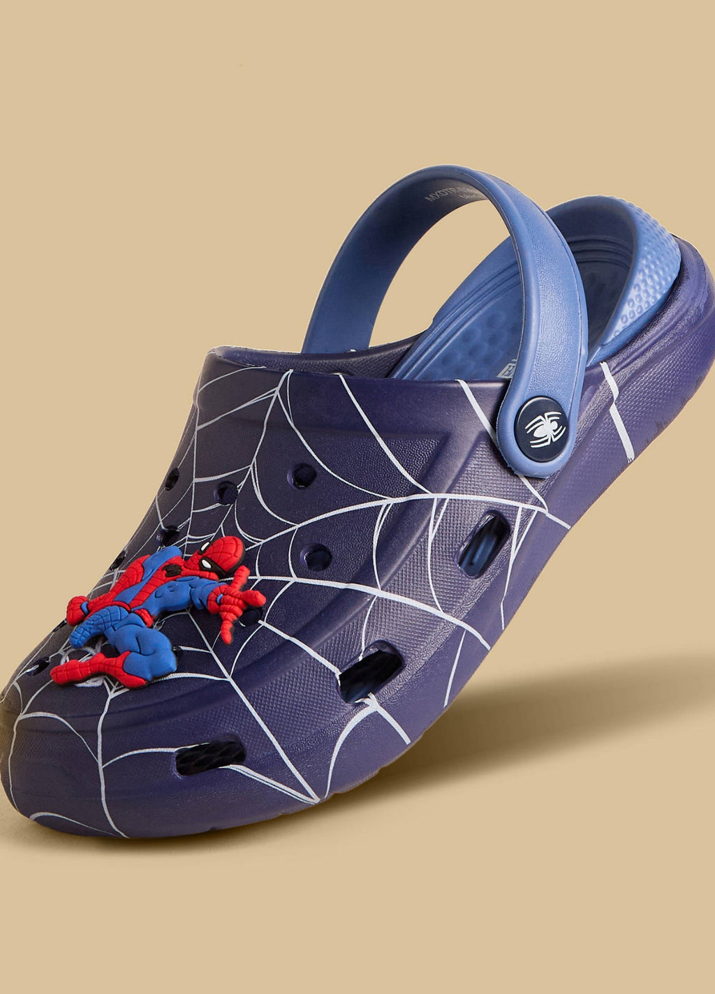 Spider-Man Applique Clogs with Backstrap