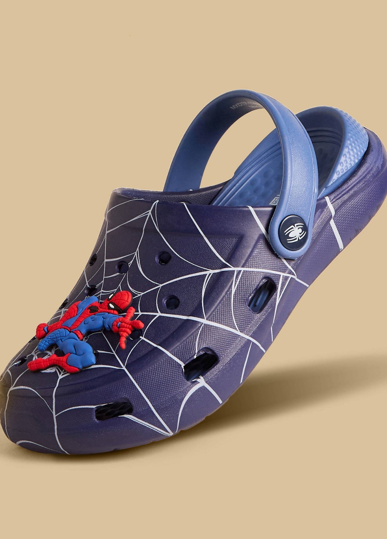 Spider-Man Applique Clogs with Backstrap