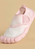 Textured Pool Shoes with Hook and Loop Closure