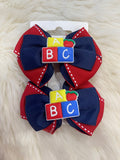 2pcs school hair clips