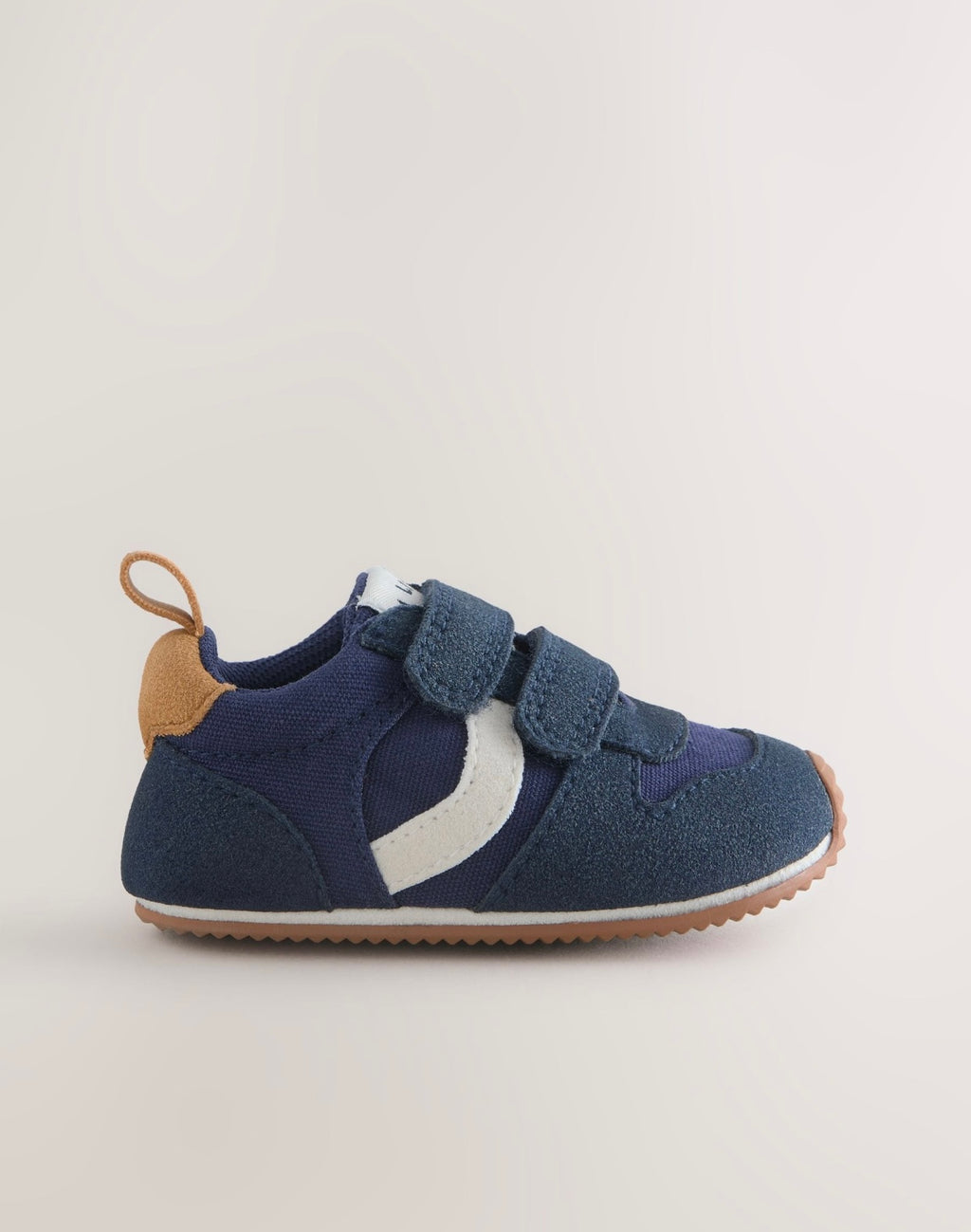 Navy Baby Touch Fastening Trainers