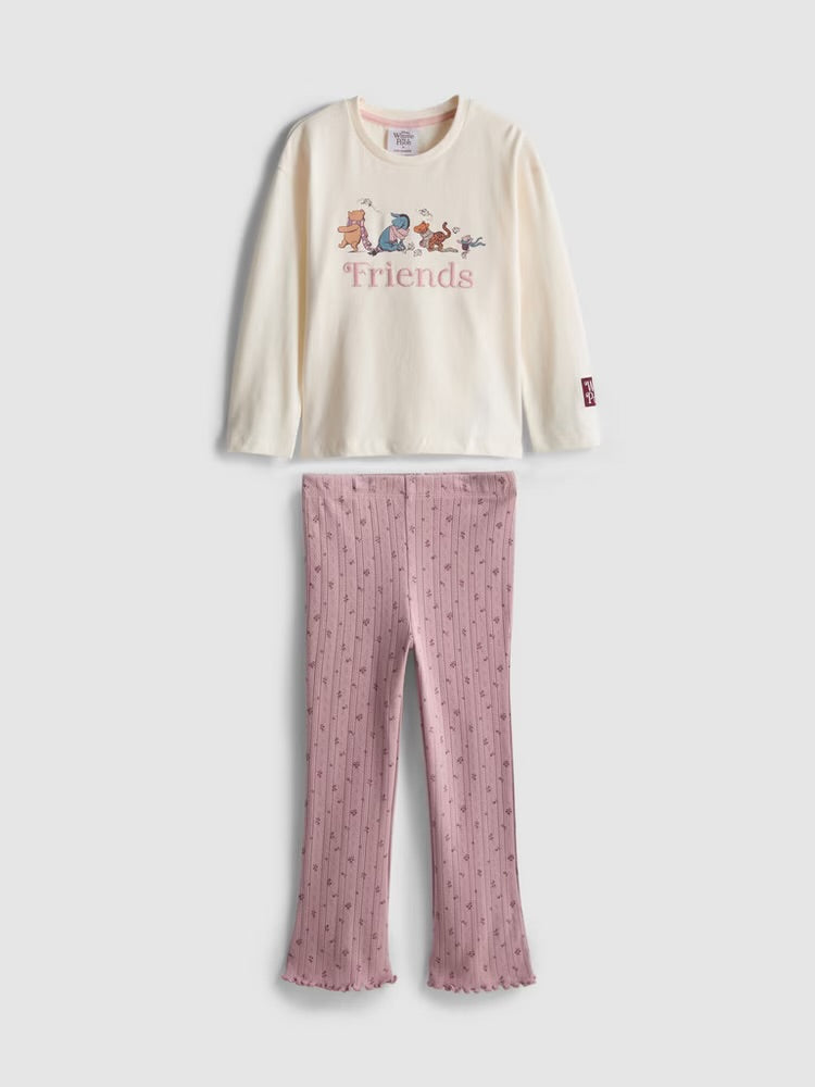 Primark Disney's Winnie the Pooh T-Shirt and Leggings Set