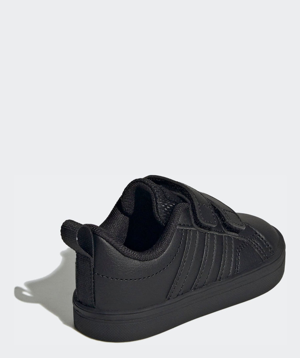 adidas Black VS Pace 2.0 Hook and Loop Infant Trainers