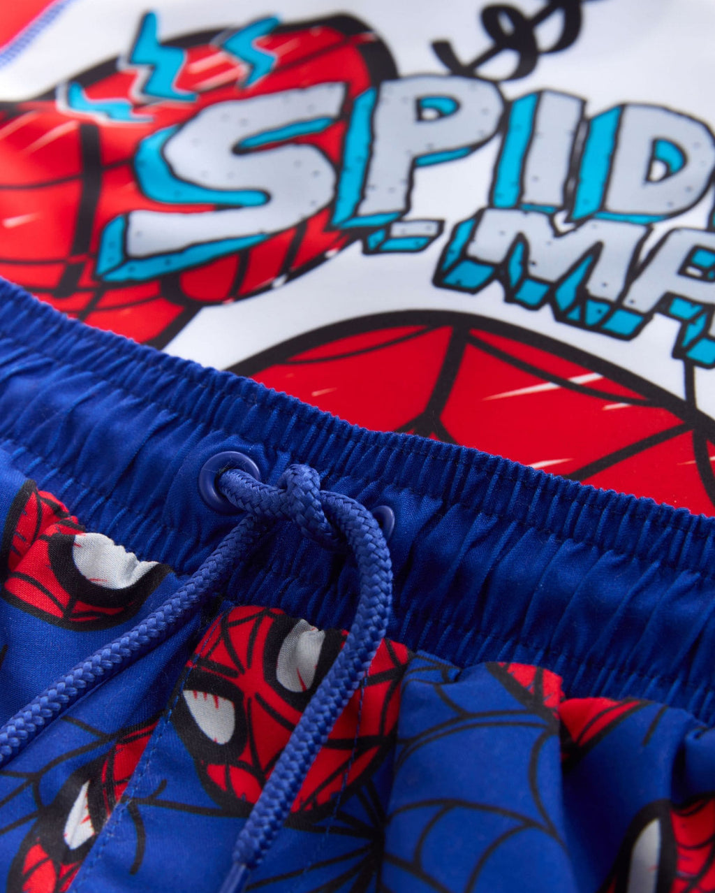 Spiderman Rash Vest and Swim Shorts Set