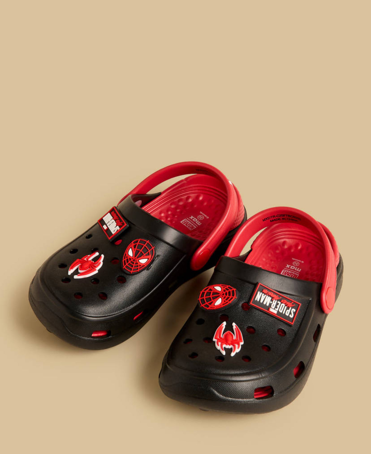 Spider-Man Applique Clogs
